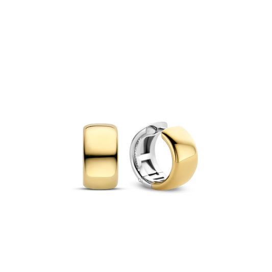Two-Tone Hoops | Ti Sento Milano | Luby 