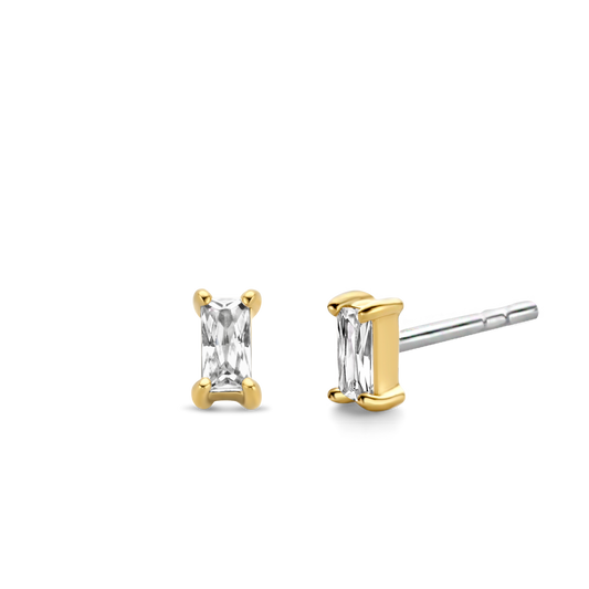 Ti Sento Baguette Stud Earrings | Ti Sento Milano | Luby 