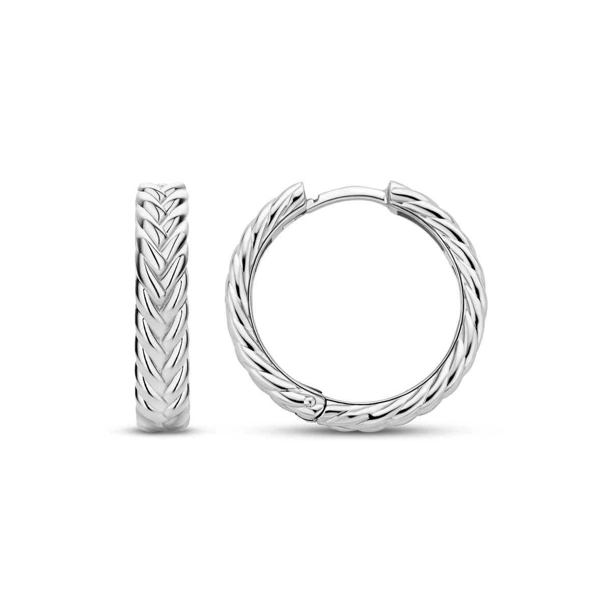 Braided Pattern Earrings | Ti Sento Milano | Luby 