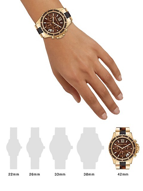 Michael Kors Everest Chronograph Two-Tone Stainless Steel Watch | Michael Kors | Luby 