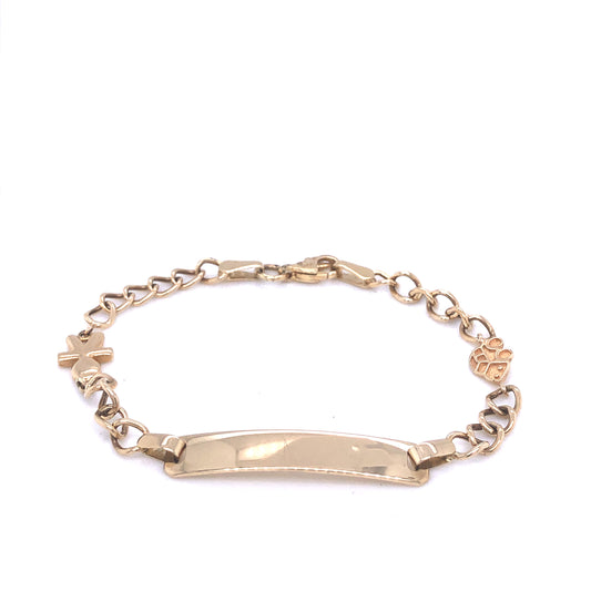 14K Baby Boy Gold Bracelet | Luby Gold Collection | Luby 