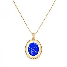 Pisces Celestial Wheel Pendant Necklace (Gold) | Alex and Ani | Luby 