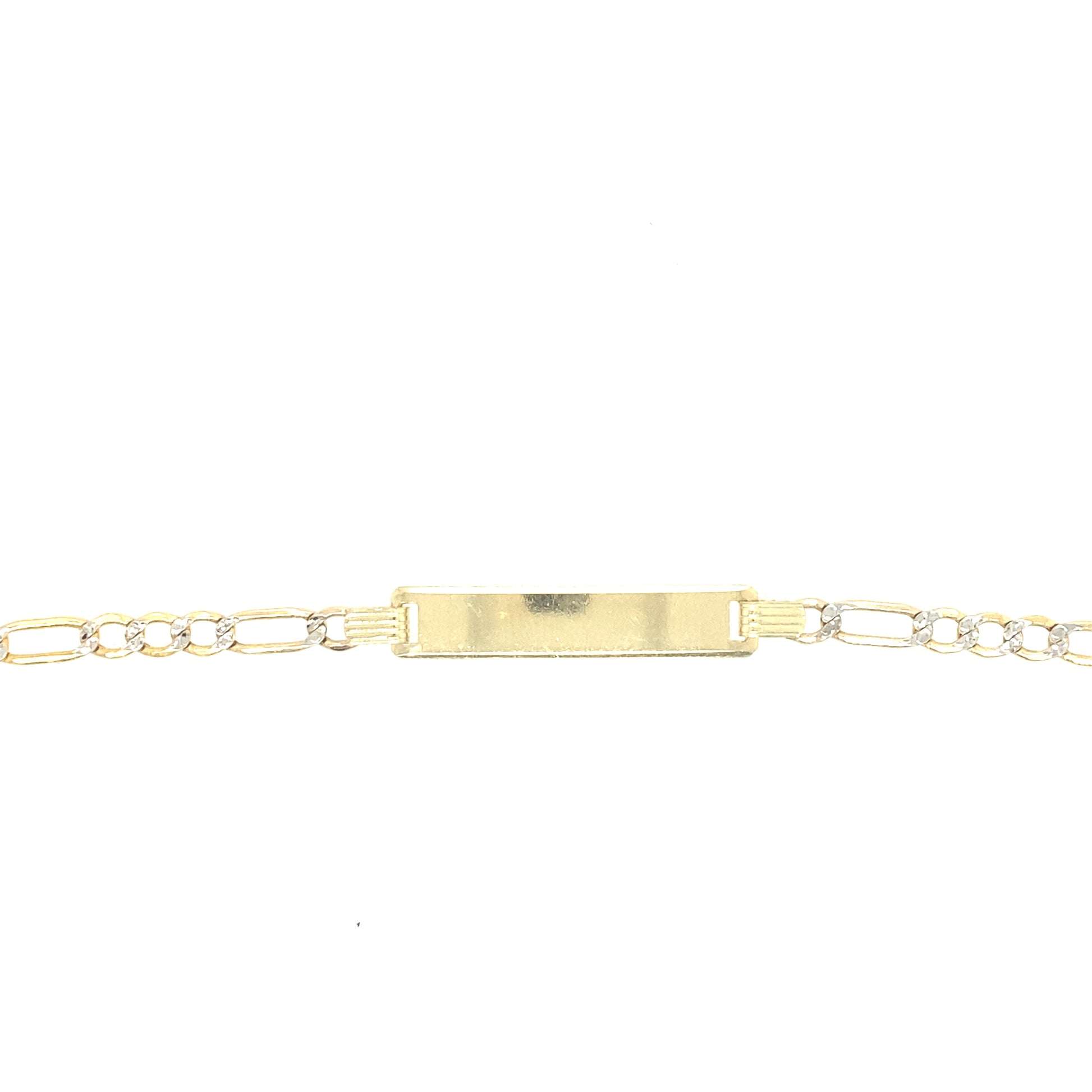 14k Gold Baby Figaro Bracelet | Luby Gold Collection | Luby 