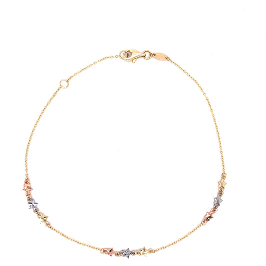 Anklet With Star | Luby Gold Collection | Luby 