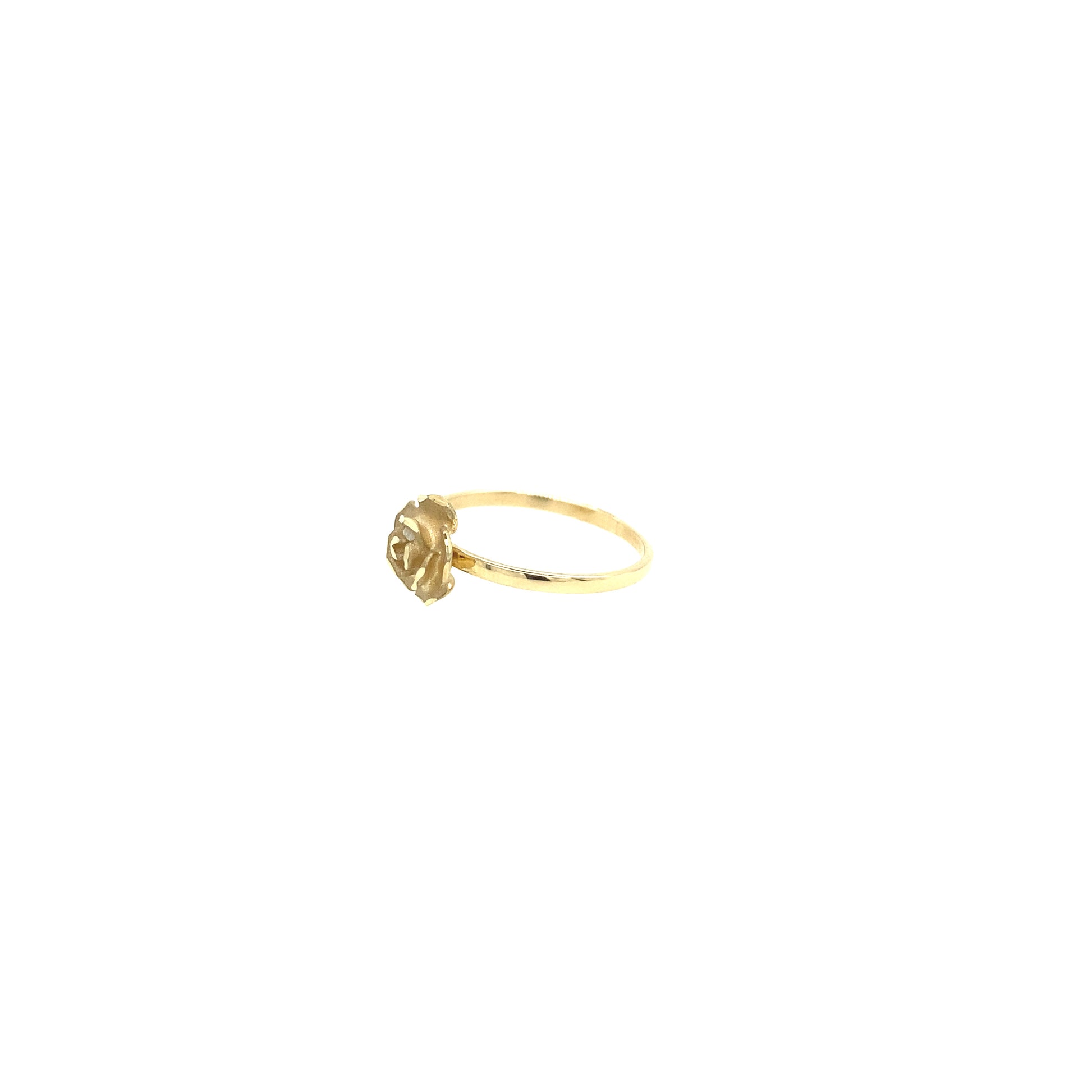 14K Gold Flower Ring | Luby Gold Collection | Luby 