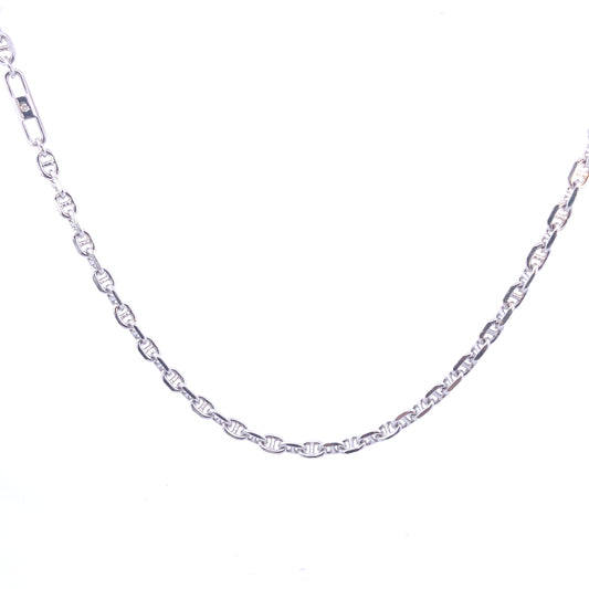 Borsari Silver Necklace with Gold Plated Element | BORSARI | Luby 