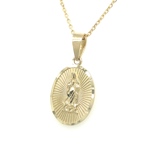 14K Gold Jesus Hand Pendant | Luby Gold Collection | Luby 