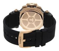 T-Race Chronograph (Black-Rose Gold) | Tissot | Luby 