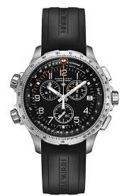 Khaki Aviation X-Wind Quartz Chronometer (Silver/Black) | Hamilton | Luby 