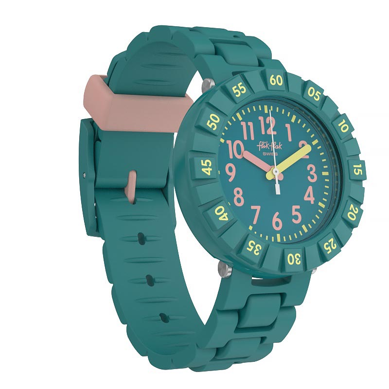 SOLO PETROL | Flik Flak by Swatch | Luby 