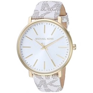 Ladies' Pyper Watch (Gold/White) | Michael Kors | Luby 