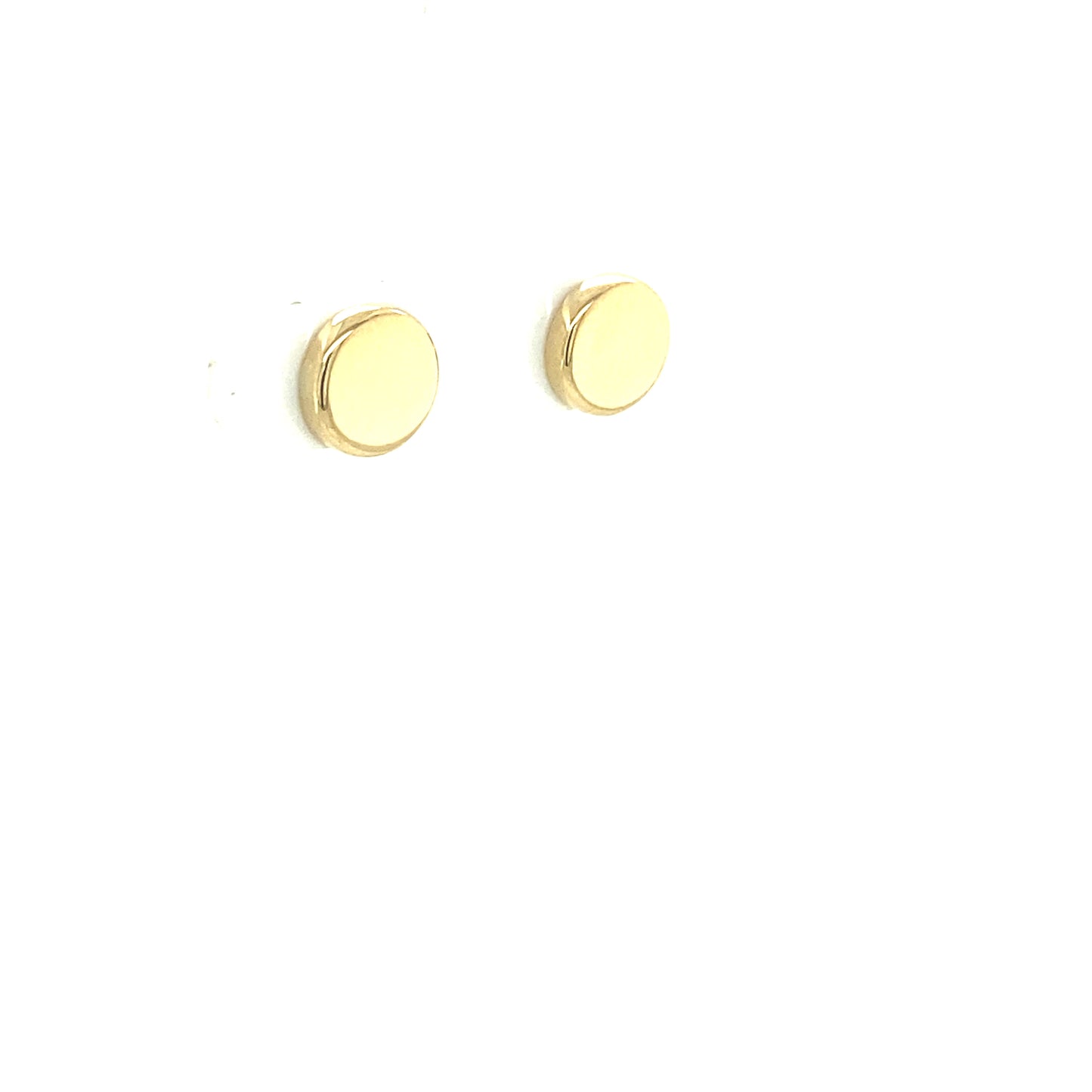 Round Stud Earrings | Luby Gold Collection | Luby 