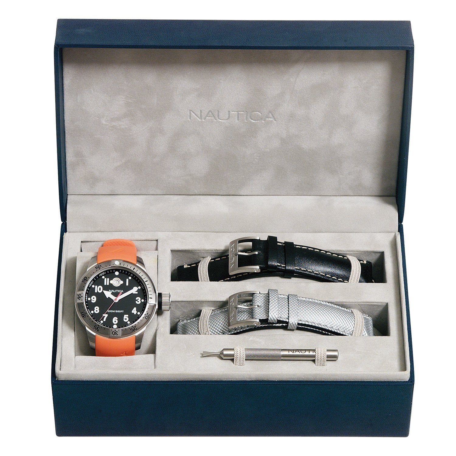 NAUTICA BFC DIVER ORANGE CASE | Nautica | Luby 