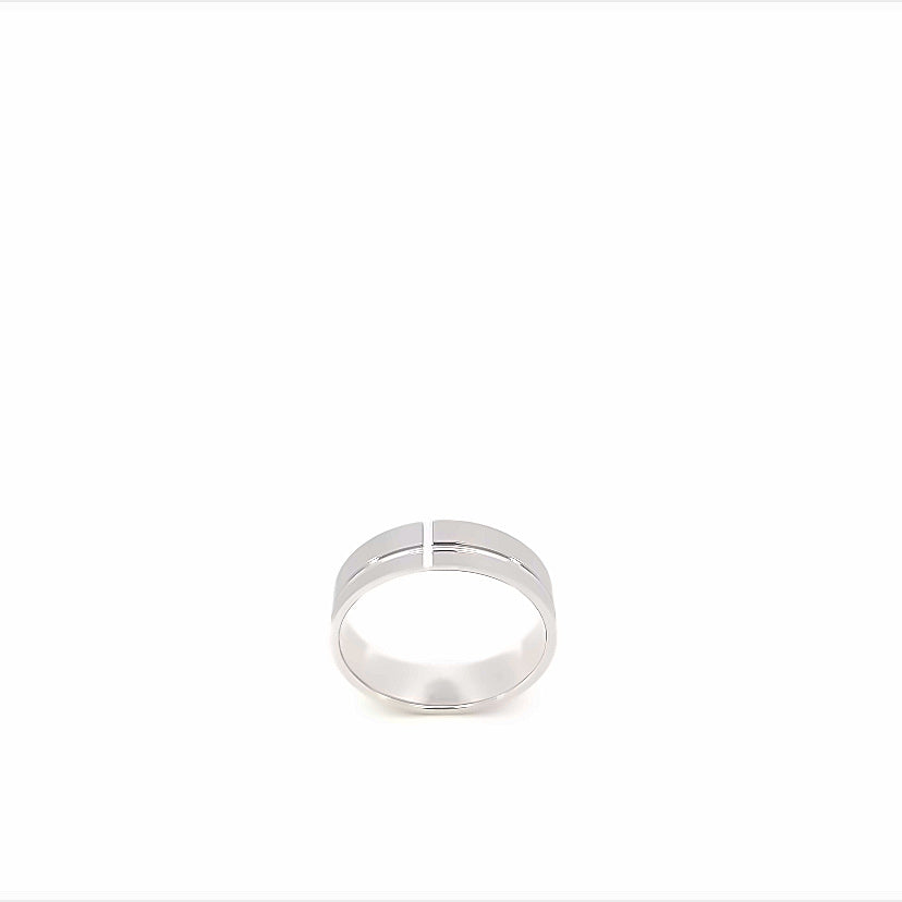 14K White Gold Wedding Bands | Luby Gold Collection | Luby 