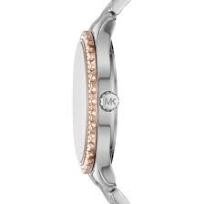Ladies' Layton Watch (Silver/Rose-Gold) | Michael Kors | Luby 