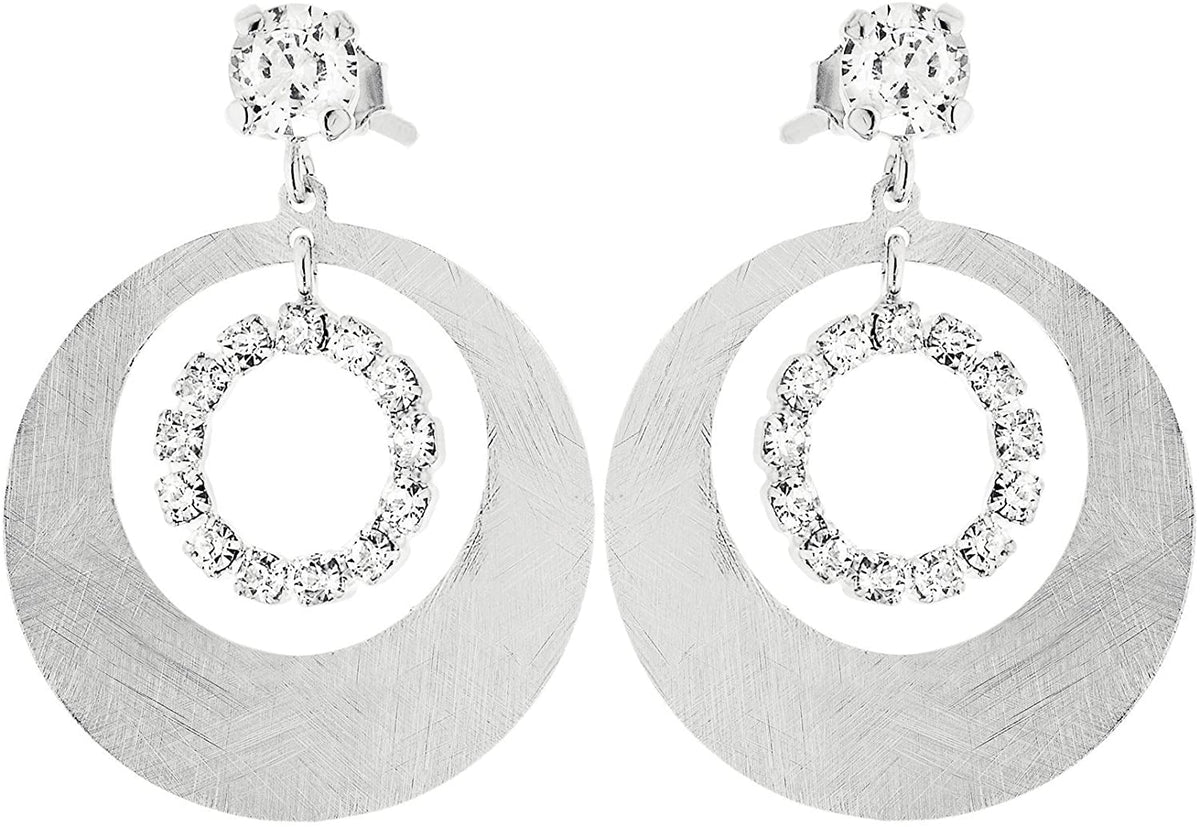 New Moon Small Circles Brass Earrings | Stroili Oro | Luby 