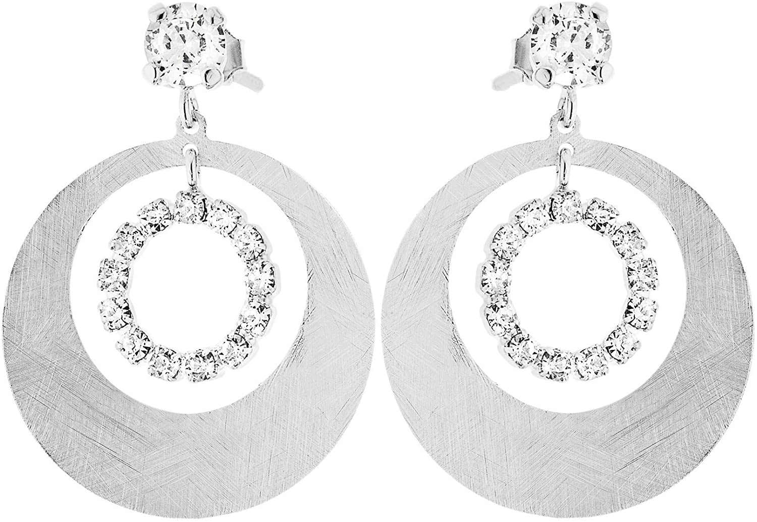 New Moon Small Circles Brass Earrings | Stroili Oro | Luby 