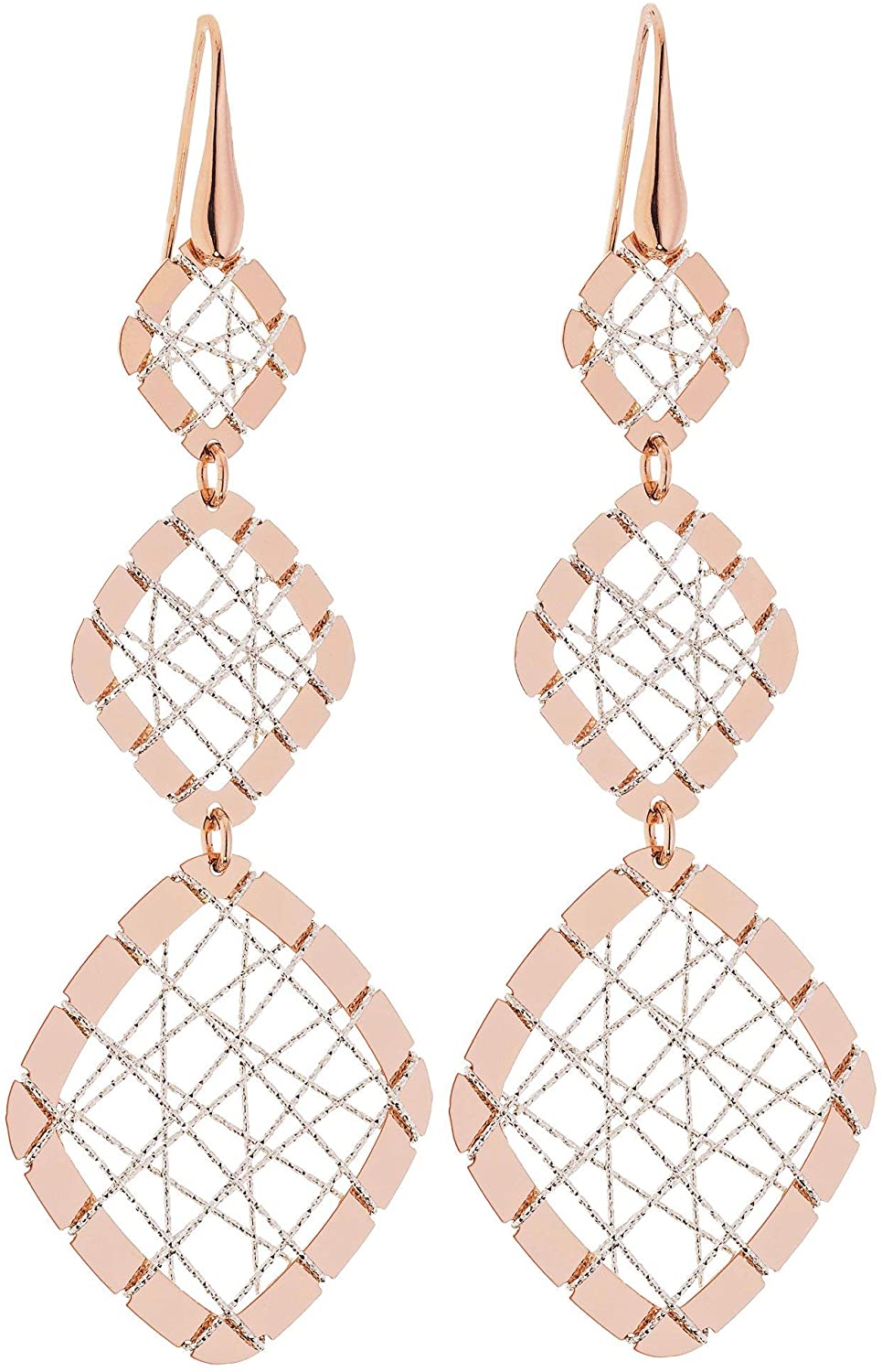 Evanescence Long Bronze/Brass Earrings | Stroili Oro | Luby 