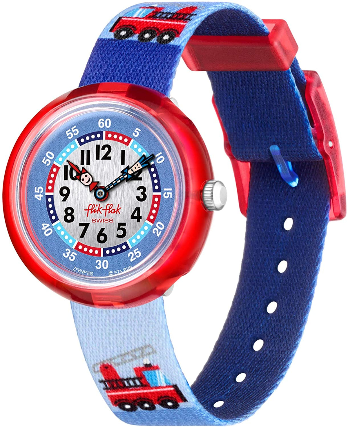 Firetruck | Flik Flak by Swatch | Luby 
