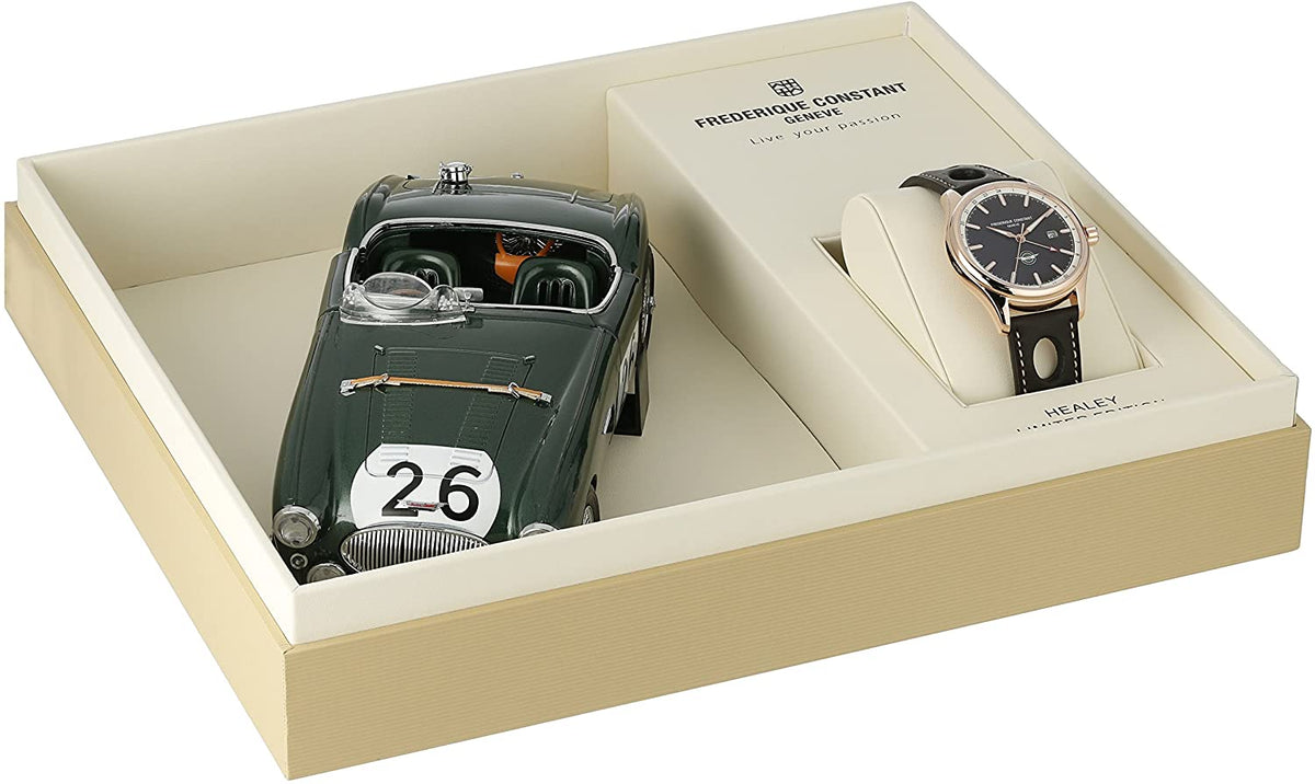 Healey Automatic GMT Limited Edition (Rose-Gold Black) | Frederique Constant | Luby 