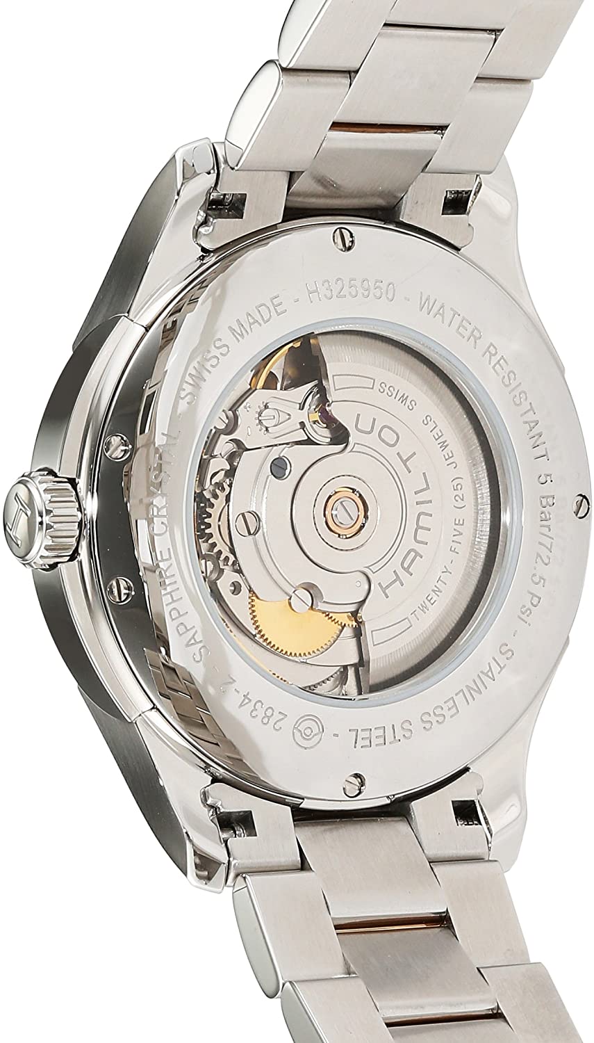 Jazzmaster Automatic Day Date (Rose-Gold/Silver) | Hamilton | Luby 