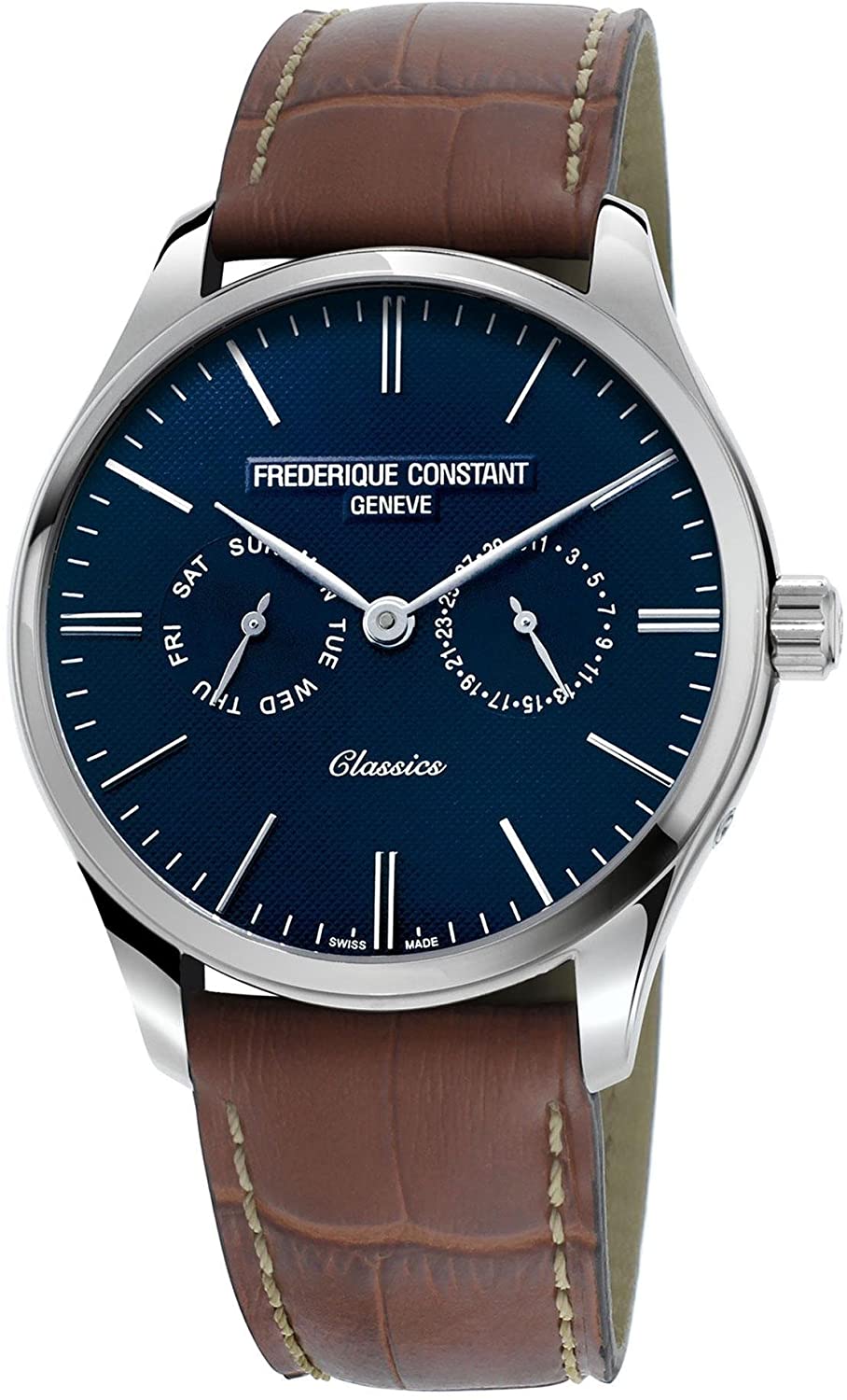 Classics Quartz (Blue) | Frederique Constant | Luby 