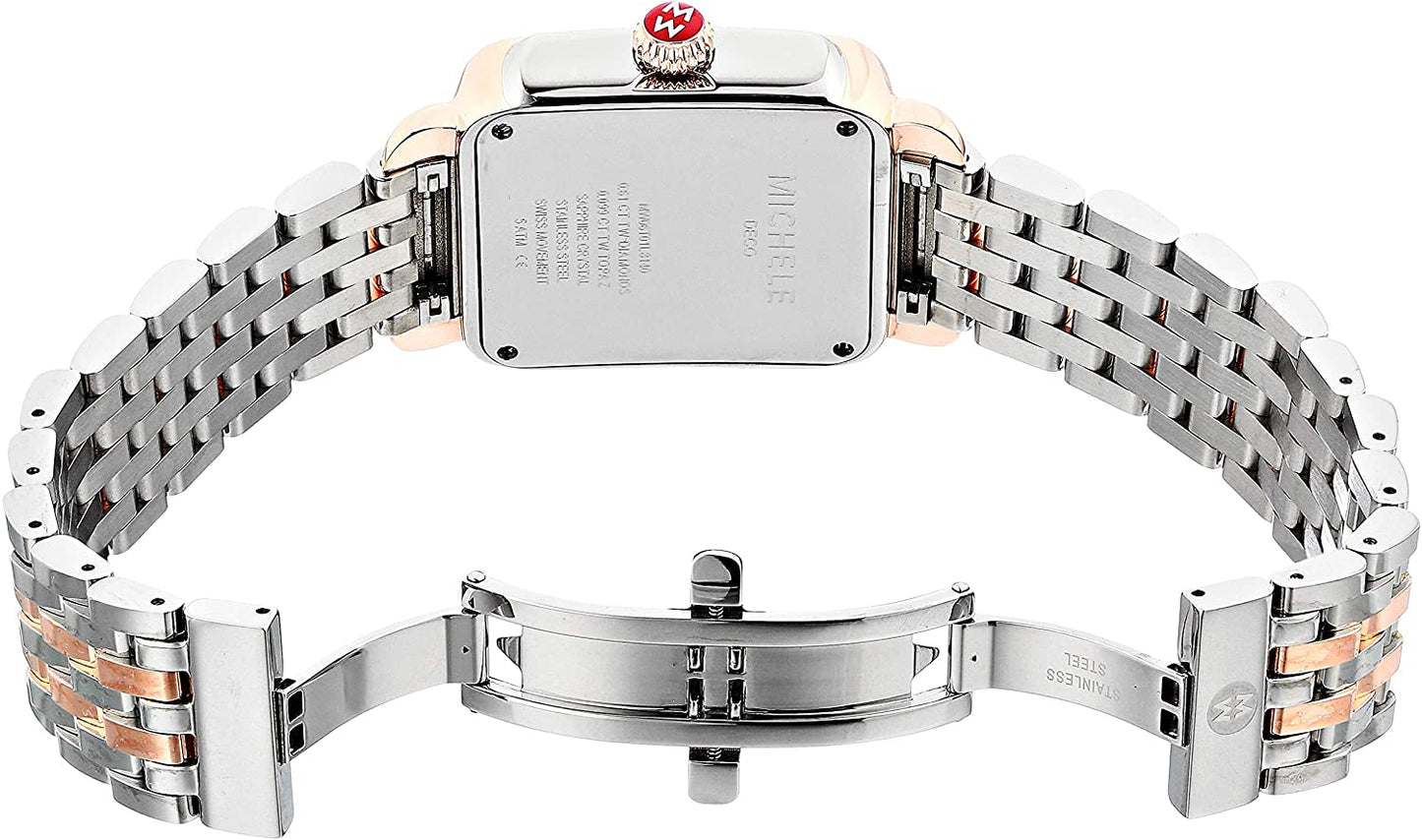 Deco Madison Two-Tone Diamond Watch | Michele | Luby 