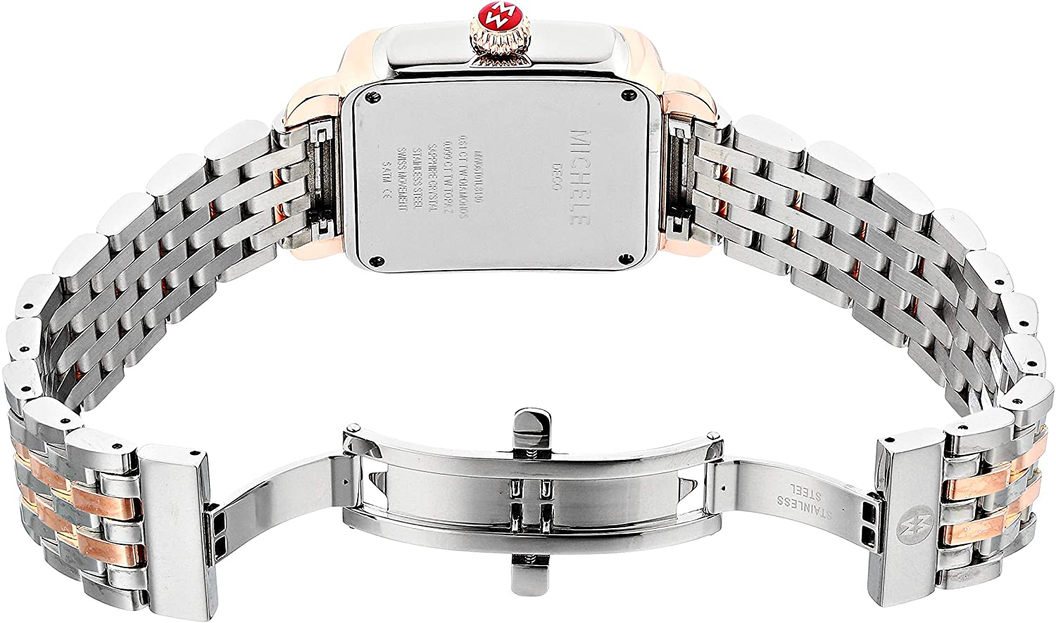 Deco Madison Two-Tone Diamond Watch | Michele | Luby 