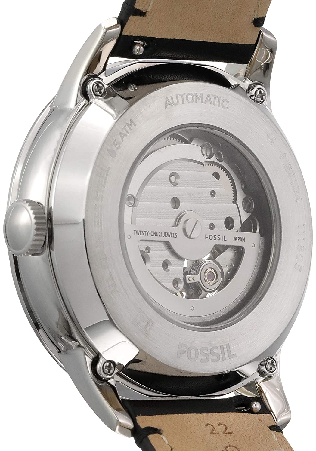 Townsman Watch (Black/Silver) | Fossil | Luby 