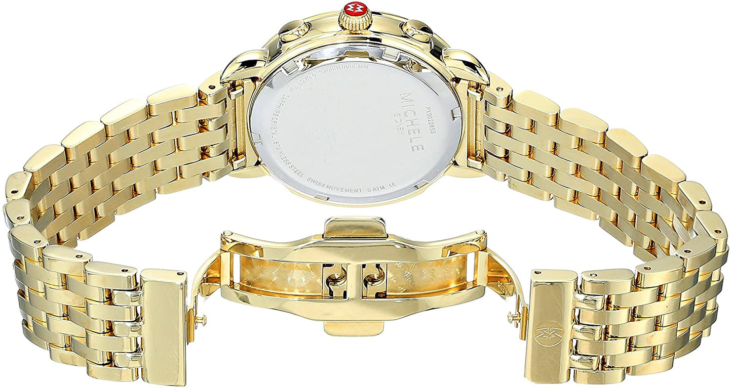 Sidney Diamond 18k Gold Watch | Michele | Luby 