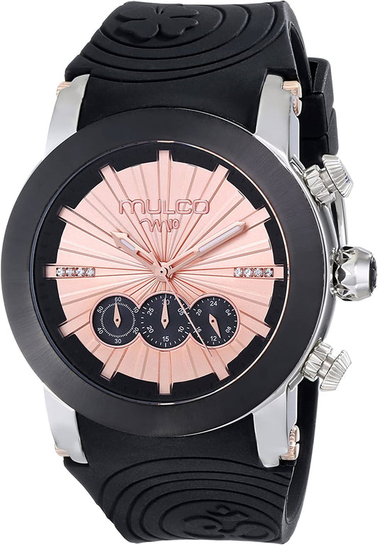 Mulco M10 Mandala Watch (Black/Rose-Gold) | Mulco Watches | Luby 