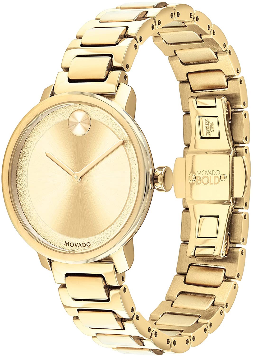 Movado BOLD Shimmer Gold Mid-Size | Movado | Luby 