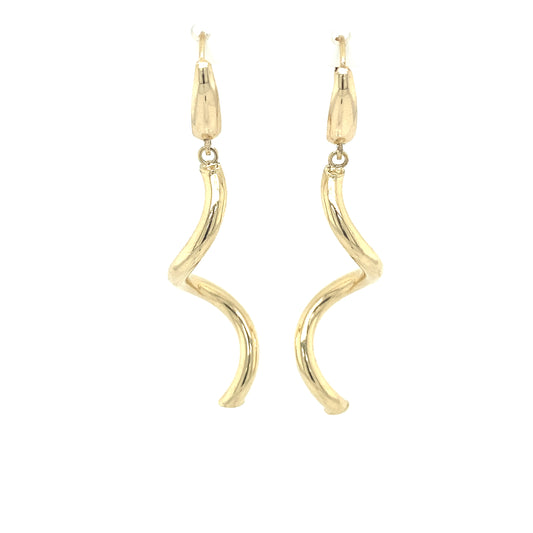 SWIRLS EARRING | Luby Gold Collection | Luby 