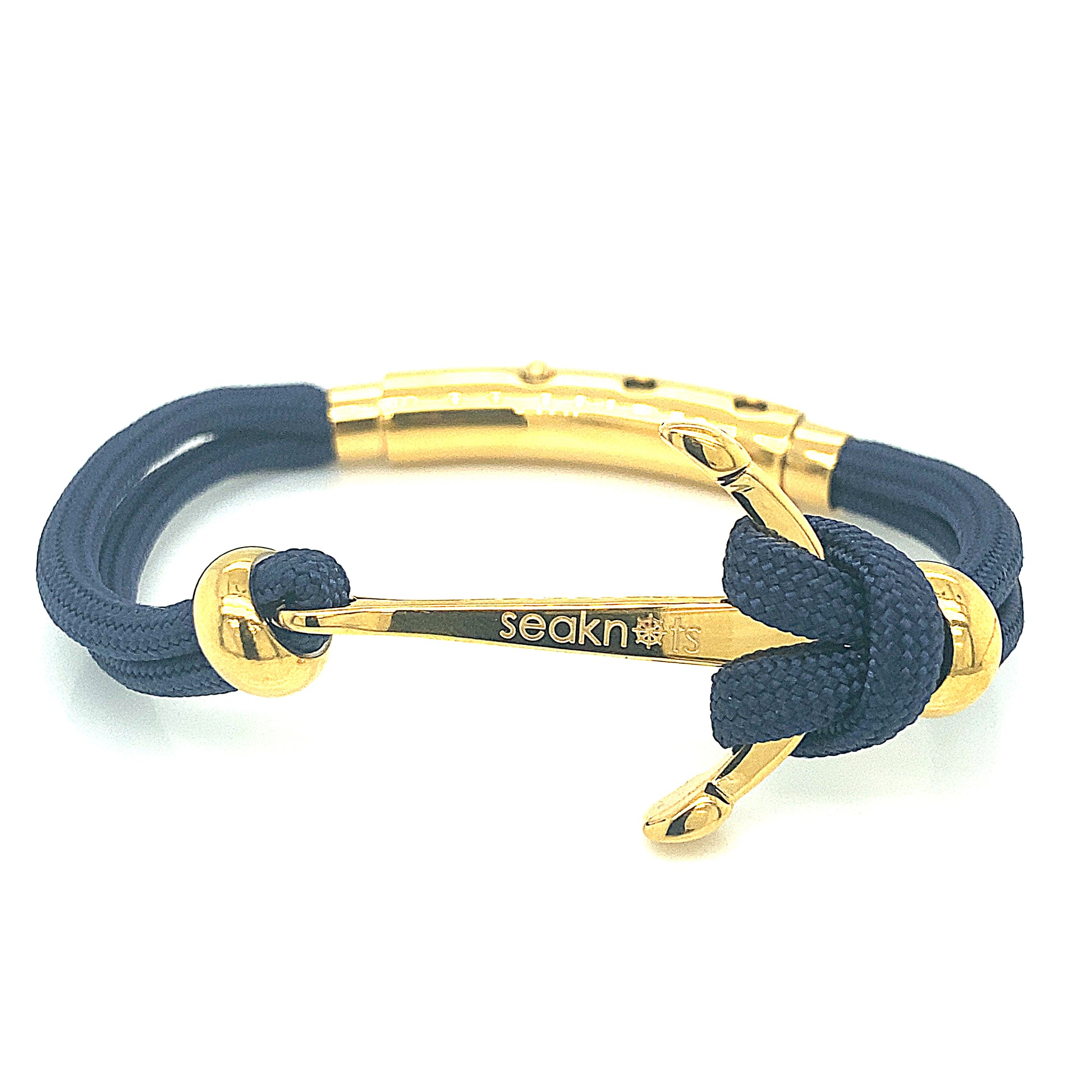 DOUBLE CORD WITH ANCHOR KNOT BEADS | Seaknots | Luby 