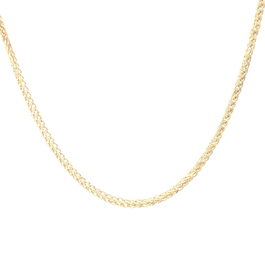 14K Gold Franco Chain | Luby Gold Collection | Luby 