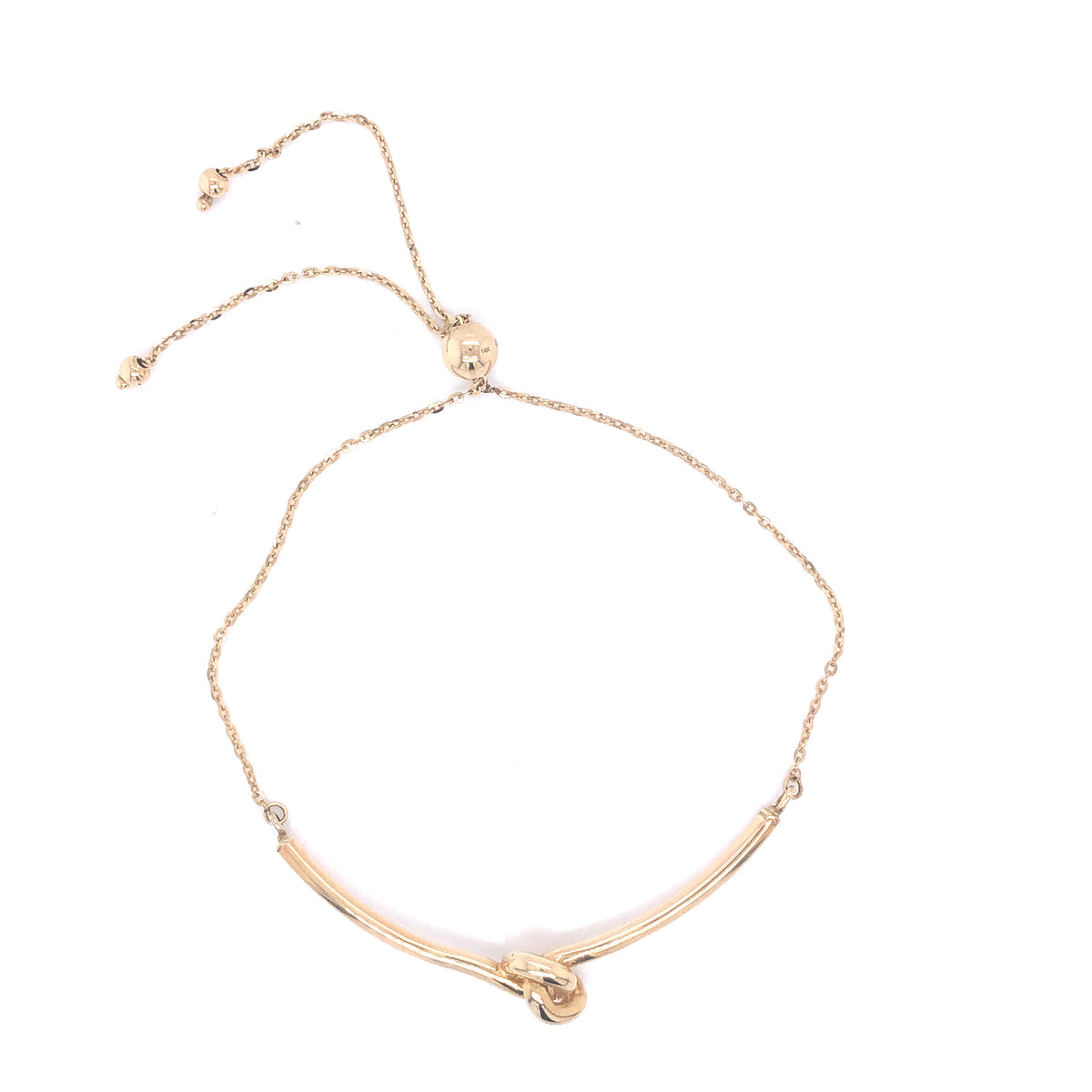 Knot Sliding 14k Gold Bracelet | Luby Gold Collection | Luby 