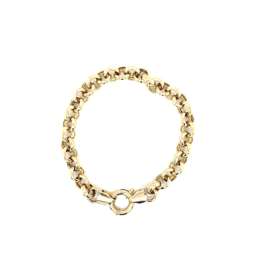 ROUND LINK BRACELET 10K | Luby Gold Collection | Luby 
