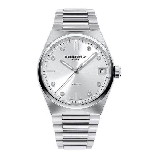 Frederique Highlife Ladies Quartz Silver | Frederique Constant | Luby 