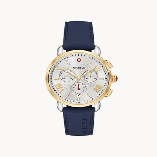 Sporty Sport Sail Midnight Silicone Watch | Michele | Luby 