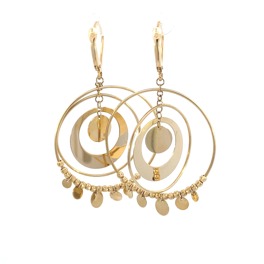 14K Gold Vintage Earring