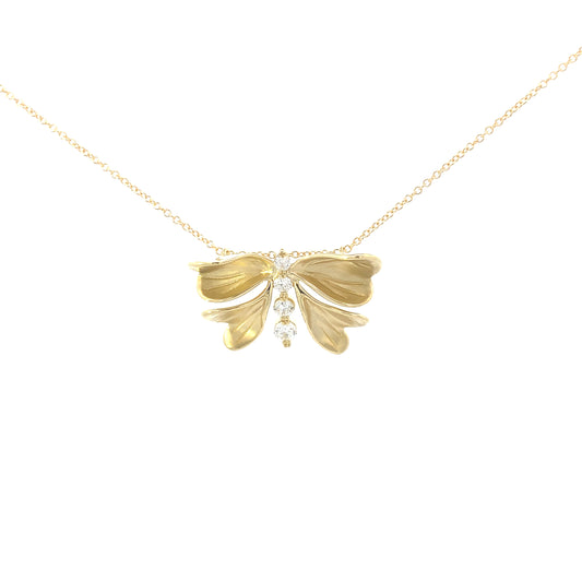 Simon G 18K Necklace with Butterfly Pendant | Simon G | Luby 