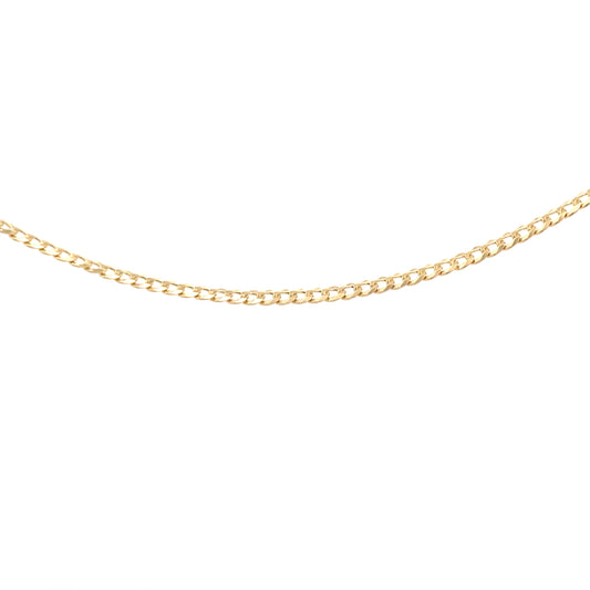 14K Gold Cuban Chain 1.6mm | Luby Gold Collection | Luby 