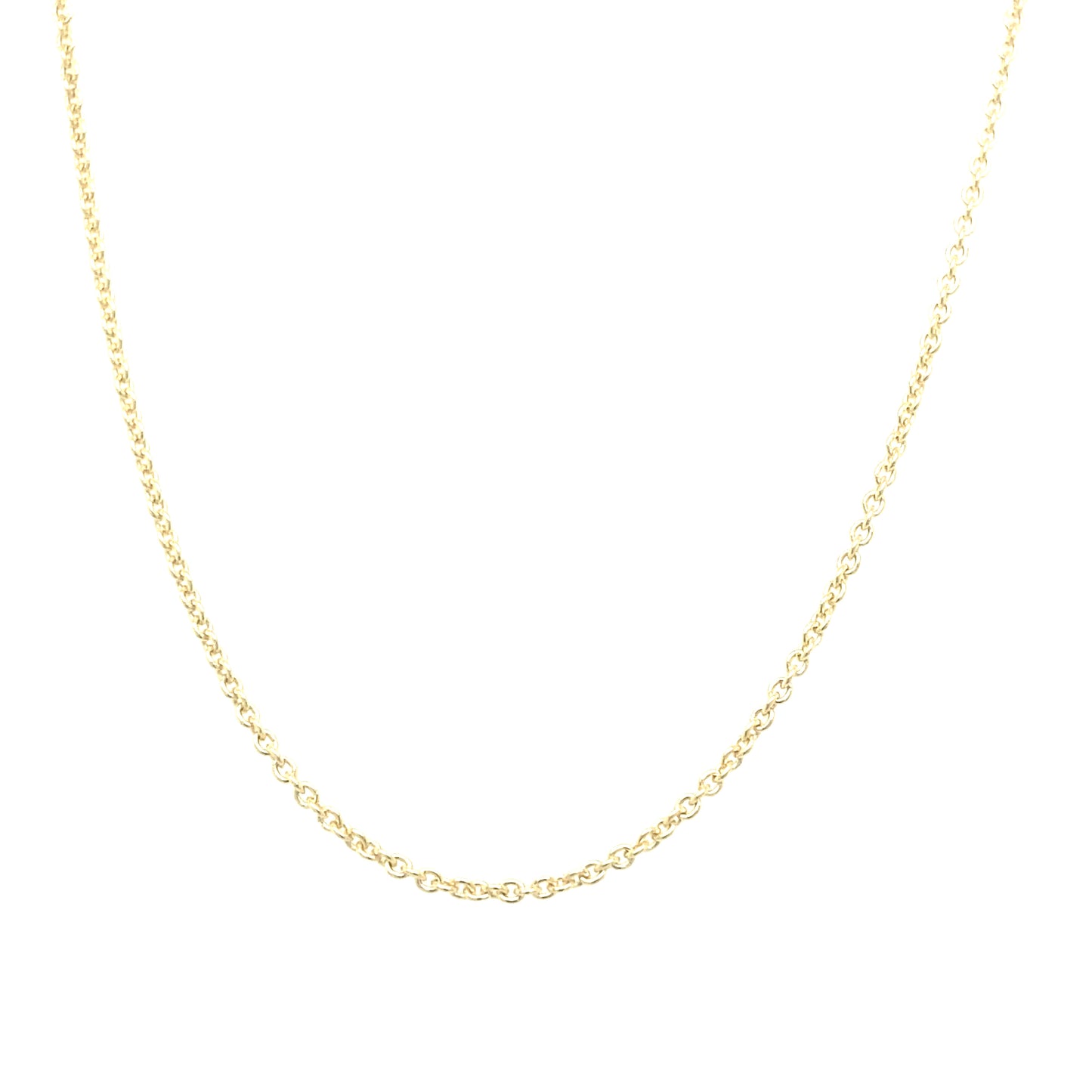 14K Gold Rolo Chain - 0.5MM | Luby Gold Collection | Luby 