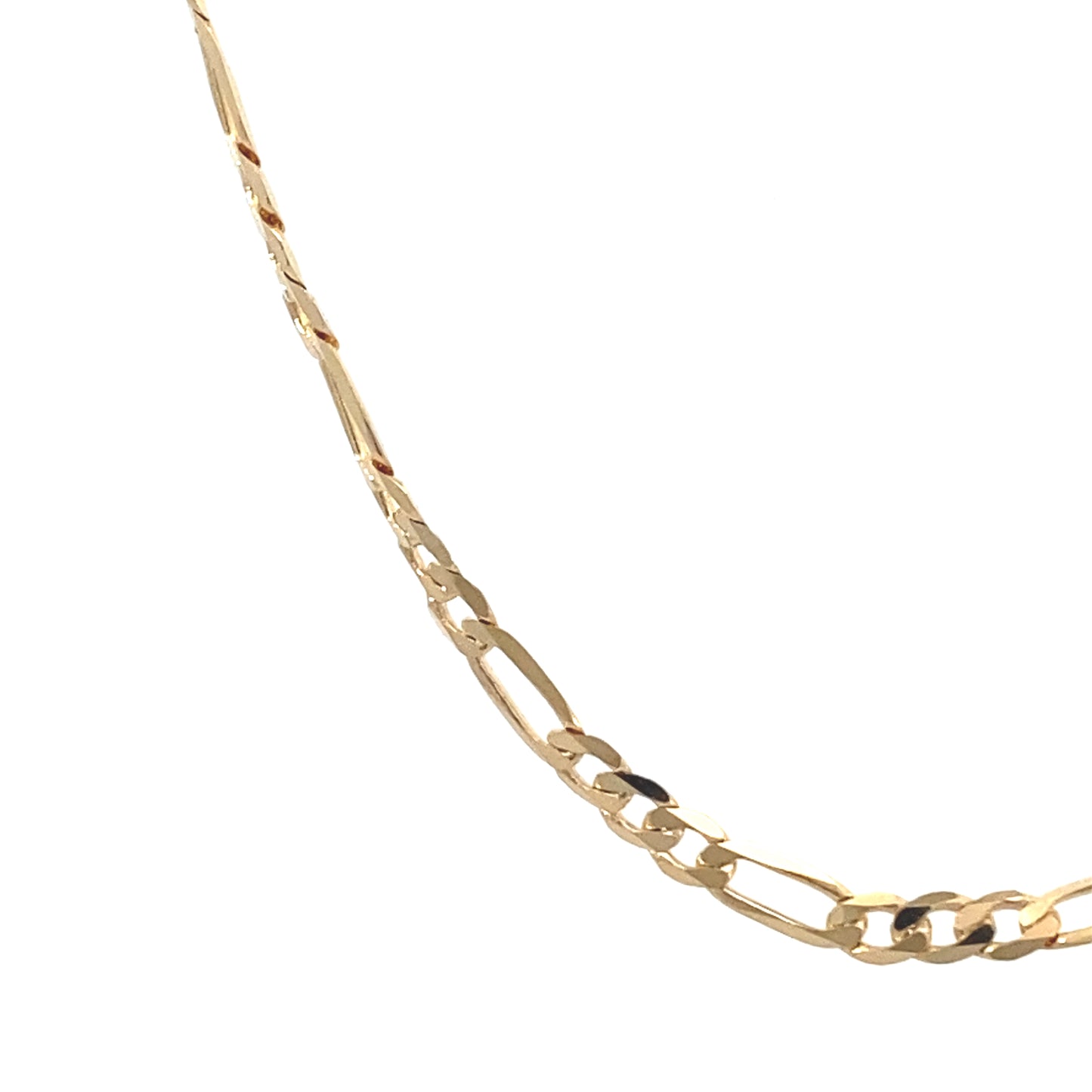 14K Gold Figaro Chain | Luby Gold Collection | Luby 