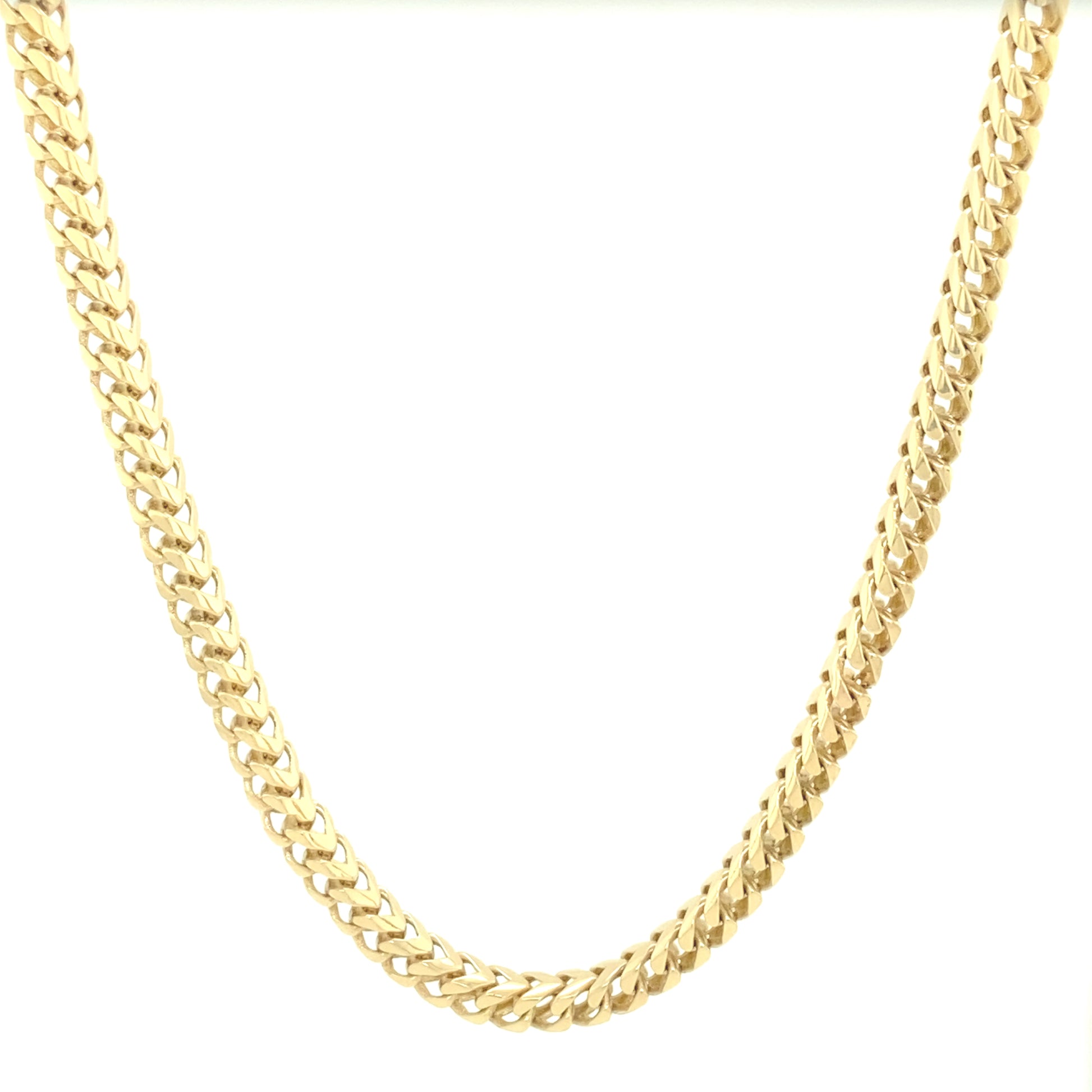 14K Gold Bold Cuban Chain | Luby Gold Collection | Luby 