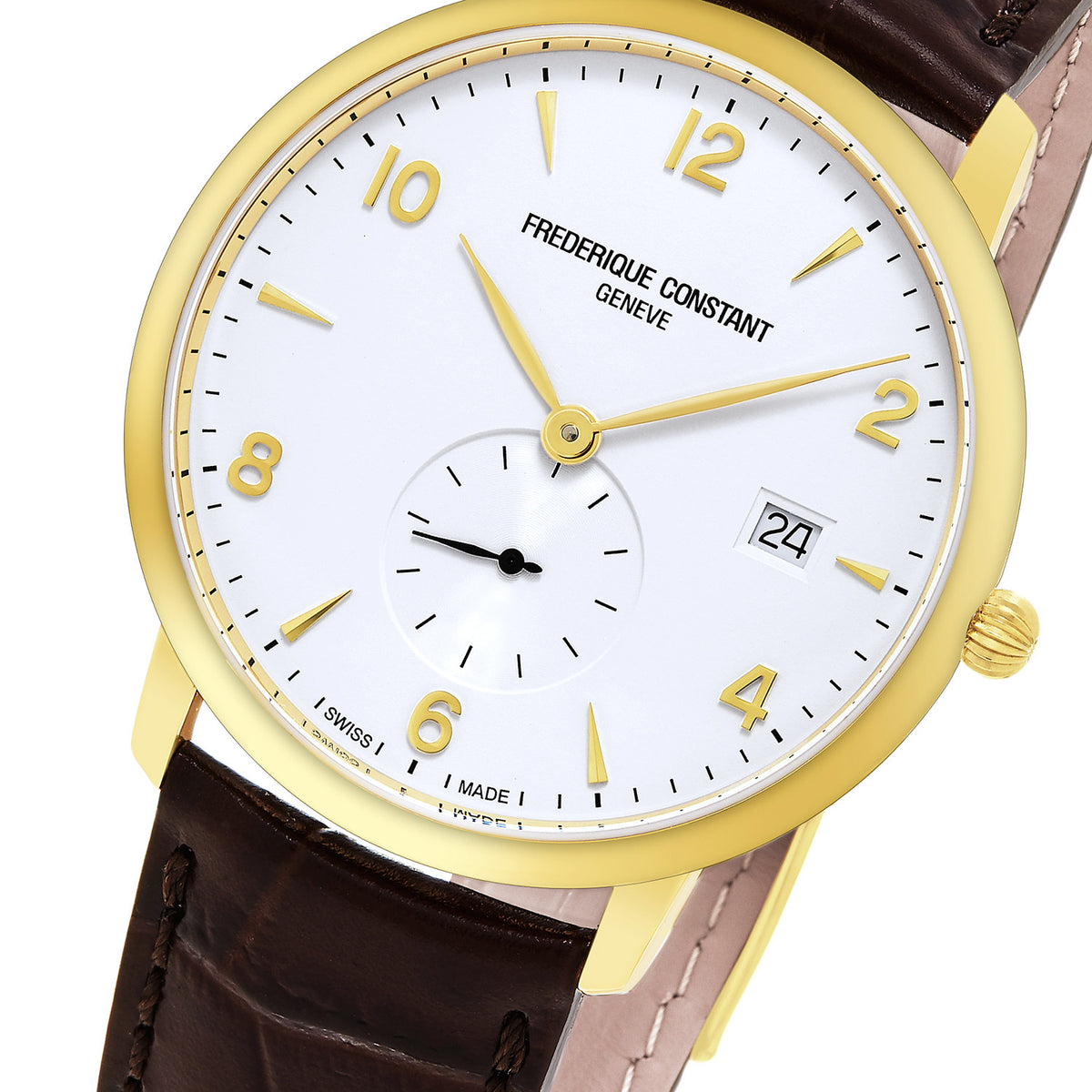 Slimline Quartz (White) | Frederique Constant | Luby 