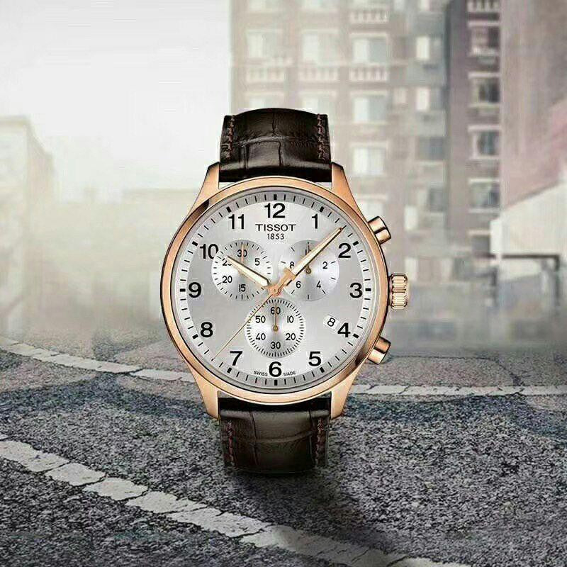 Chrono XL Classic (Rose-Gold/Brown) | Tissot | Luby 