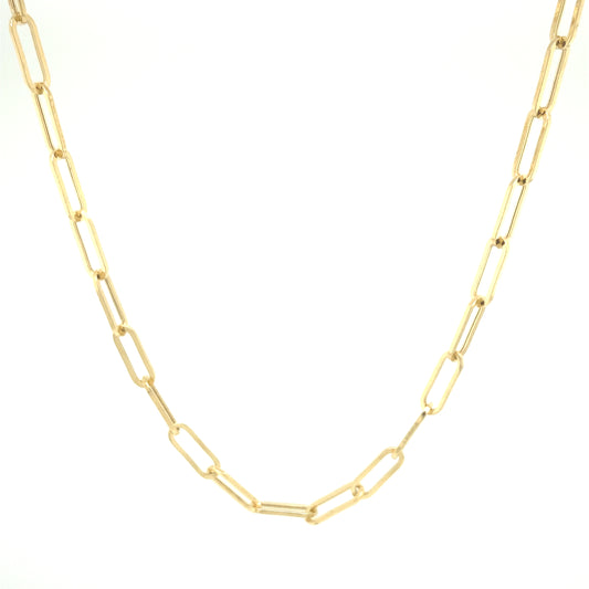 Paper Clip Chain | Luby Gold Collection | Luby 