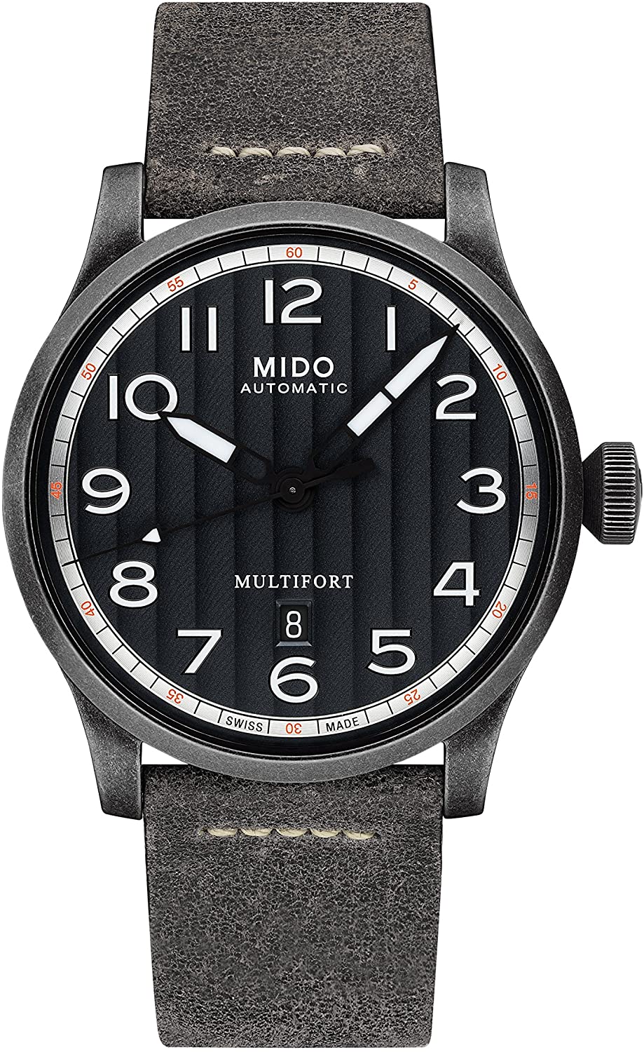 Multifort Escape Aluminum Bezel M032.607.36.050.00 | Mido | Luby 