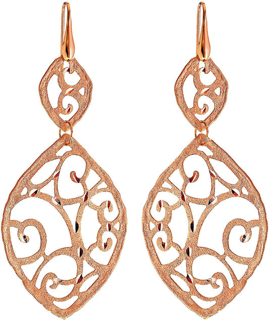 Incanto Long Bronze Earrings | Stroili Oro | Luby 